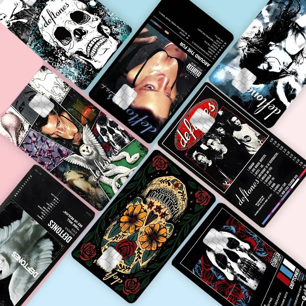 Lassic Hip Hop Singer Star D-Deftones Anmie Sticker Film Skin Cover for Credit Card Debit Bank Card