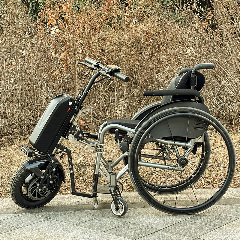350W Efficient Durable Convenient Aesthetically Simple Electric Traction Wheelchair Trailer