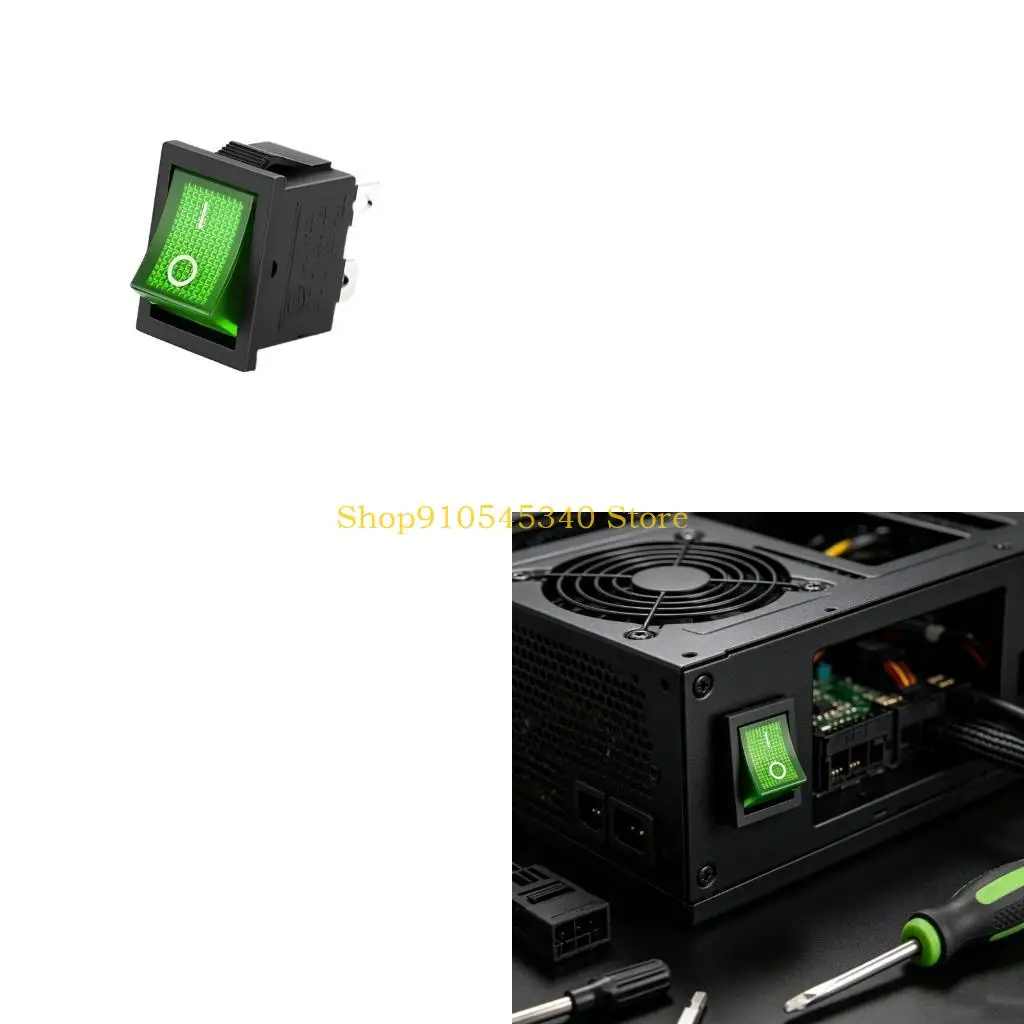 U2JA Universal 4 Pin Rocker Switches 2 Position Operation Waterproof Change Suitable for Small Appliance & Industrial Equipment