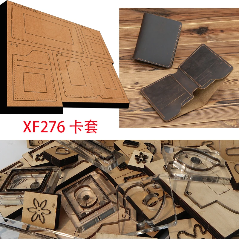 DIY leather craft simple cardholder wallet cutting dies knife mold New Japan Steel Blade t Leather Craft Punch Hand Tool Cut