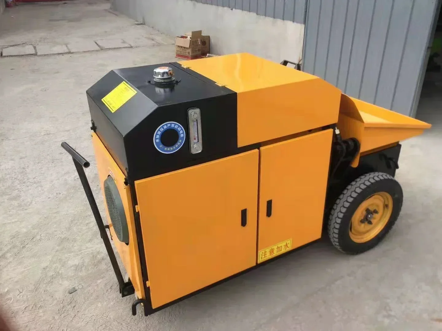 Factory Price Portable Mini Concrete Pump Electric Concrete Pump Electric Trailer Concrete Transfer Pump Hot Sale Brazil