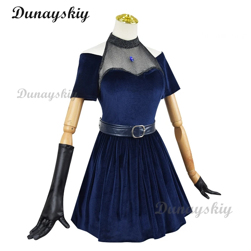 Женское платье для косплея Mizi, вечернее платье с изображением аниме инопланетянина, одежда для выступления на сцене, костюм на Хэллоуин, наряд для вечеринки