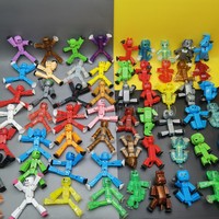 Can Choose 8cm Stikbot Sticky Robot Action Toy Figures with Sucker Deformable Plastic Animals Figure Stikbot Toys
