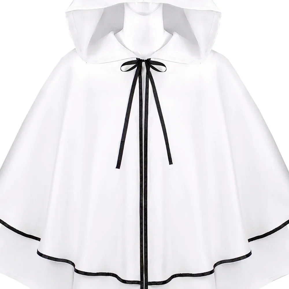 Halloween Medieval Monk Robe Cloak Renaissance Priest Role-playing Costume Wizard Dress Cloak Robe Monk Hooded Cloak Performance