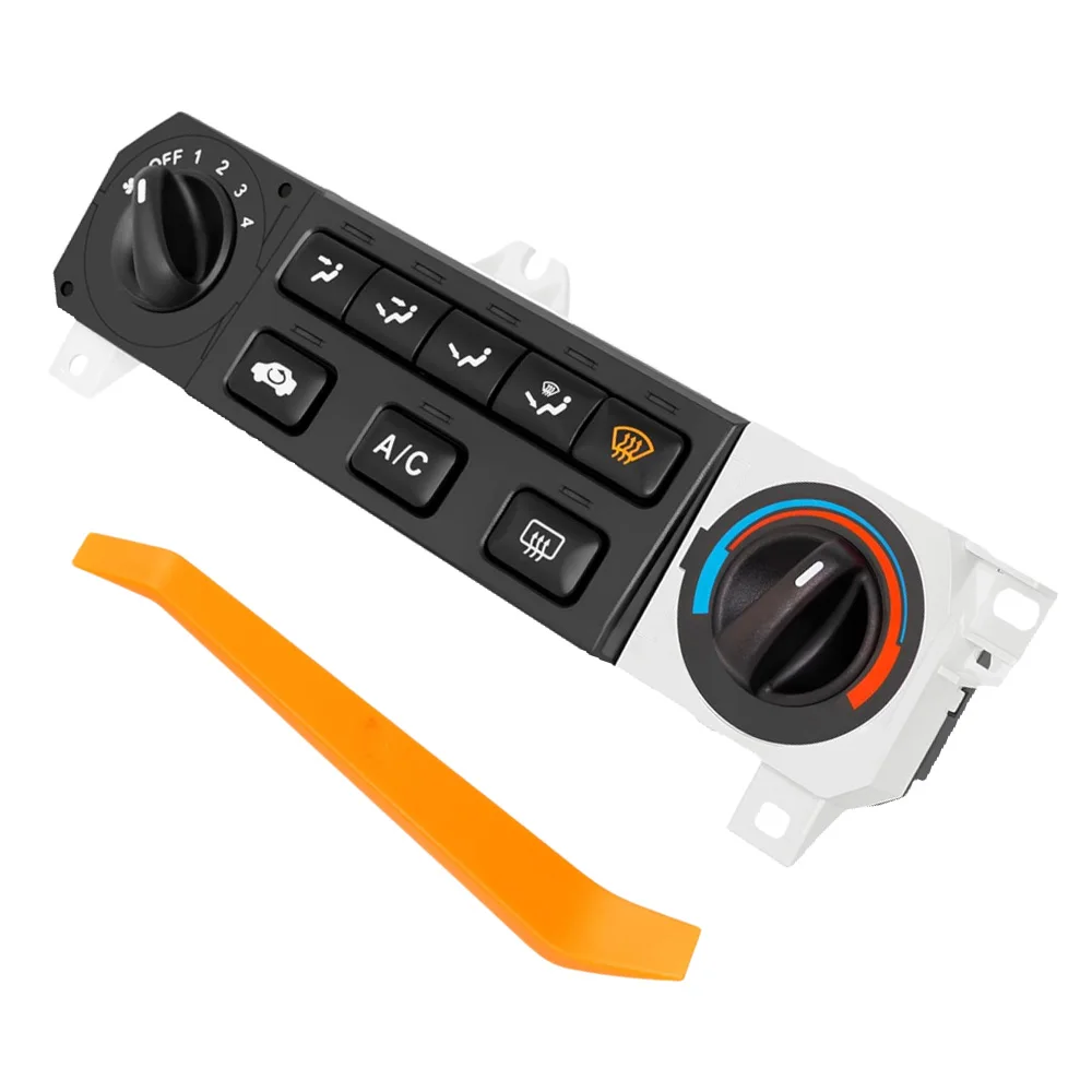 

1pc 22+6 Pins A/C Climate Control Panel w/ Yellow Crowbar for 1999-2004 Honda Odyssey LX 2001-2003 Honda Civic LHD RHD 599-269