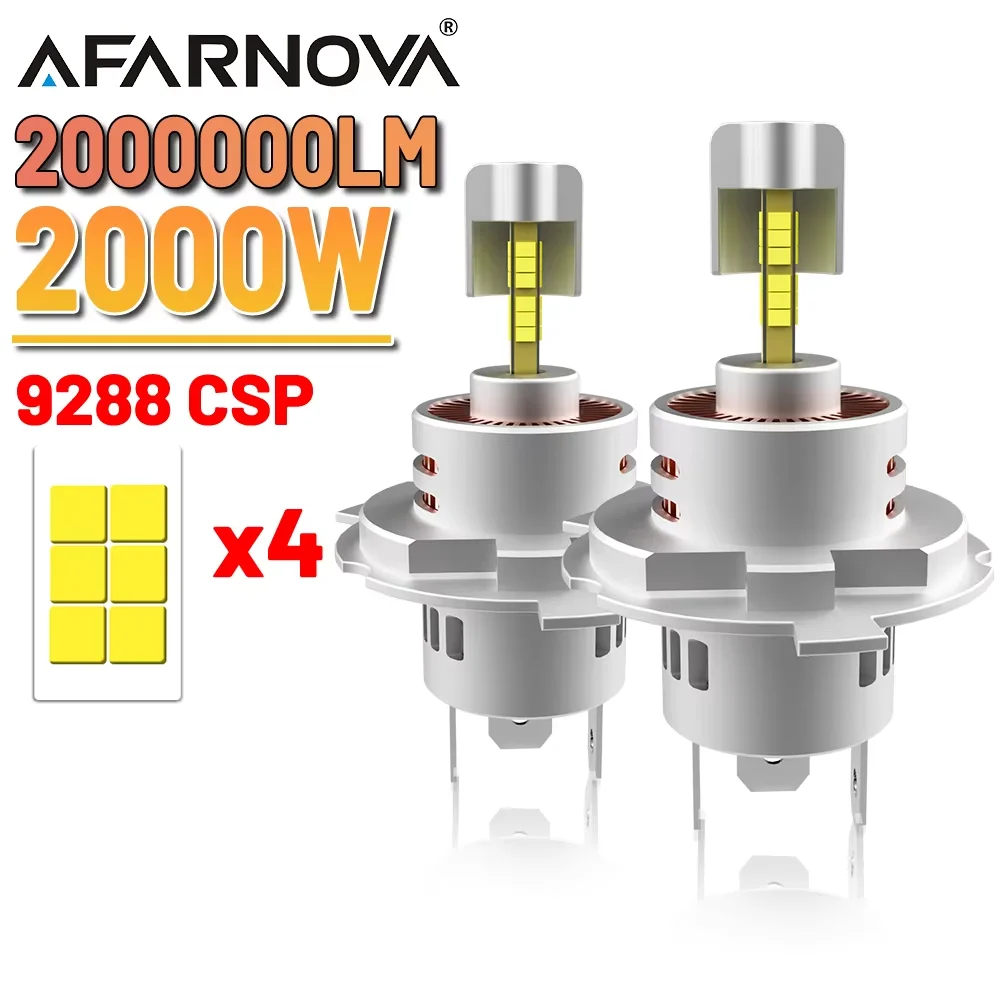 

Mini H7 H4 300W LED Car Headlight Bulb Canbus 360 Turbo Led Light for Wireless with Fan 6000K Auto H4 Bulbs Motorcycle Fog Light