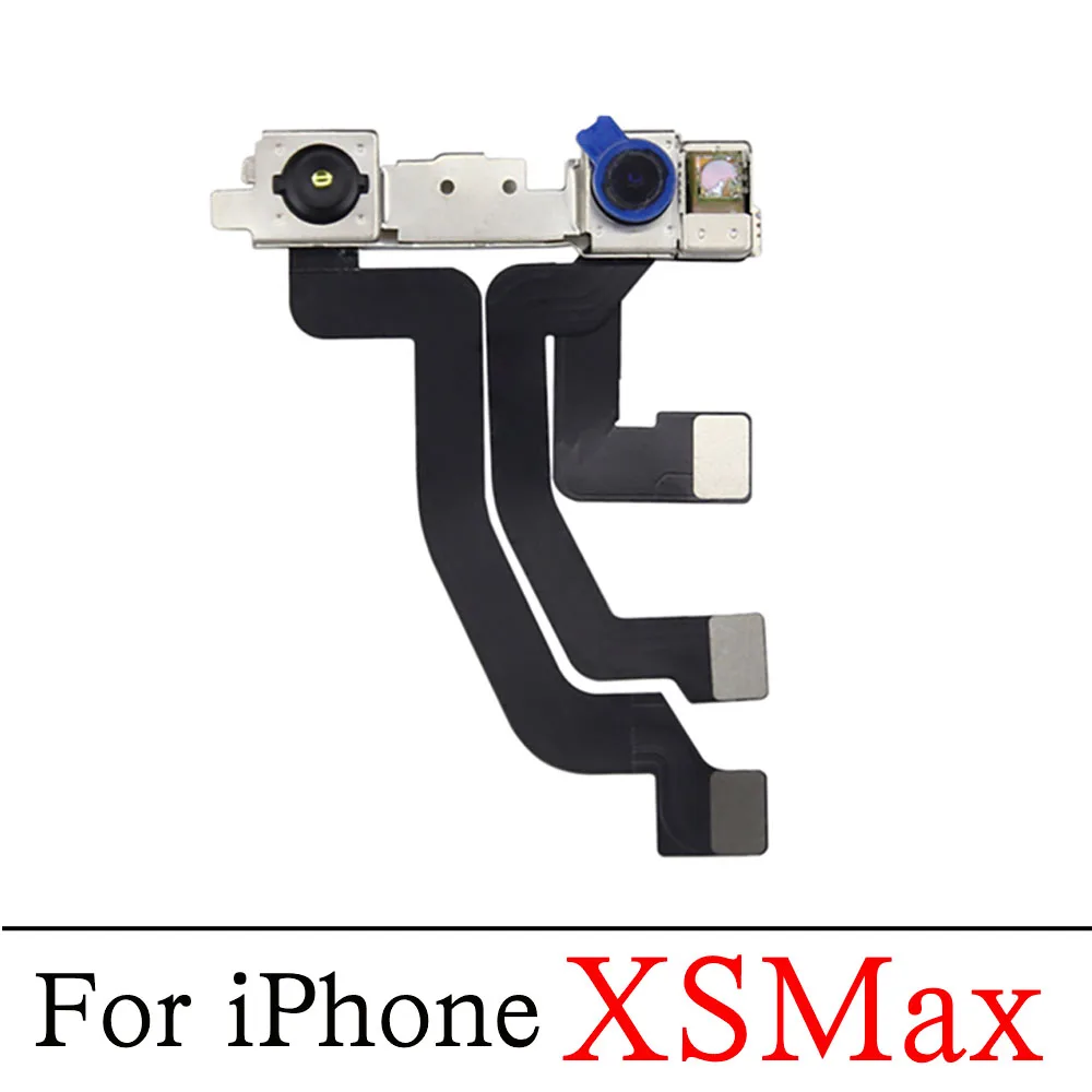 Front Camera  For iPhone X XR Xs Max Face Camera With Proximity Sensor Flex No Face ID Phone Parts Replacement image 6