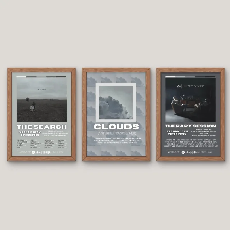 Nf Rapper Canvas Pr…