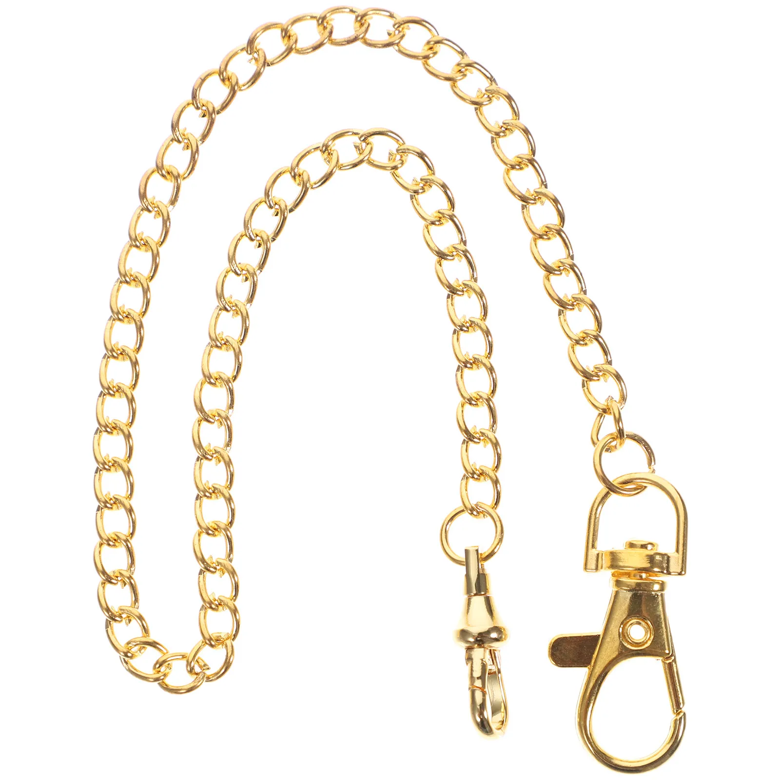 

Stylish Metal Pants Chain for Pocket Watch Wallet Jeans Coat Handbag Decoration Elegant Crafted Clothing Accessory Fashionable