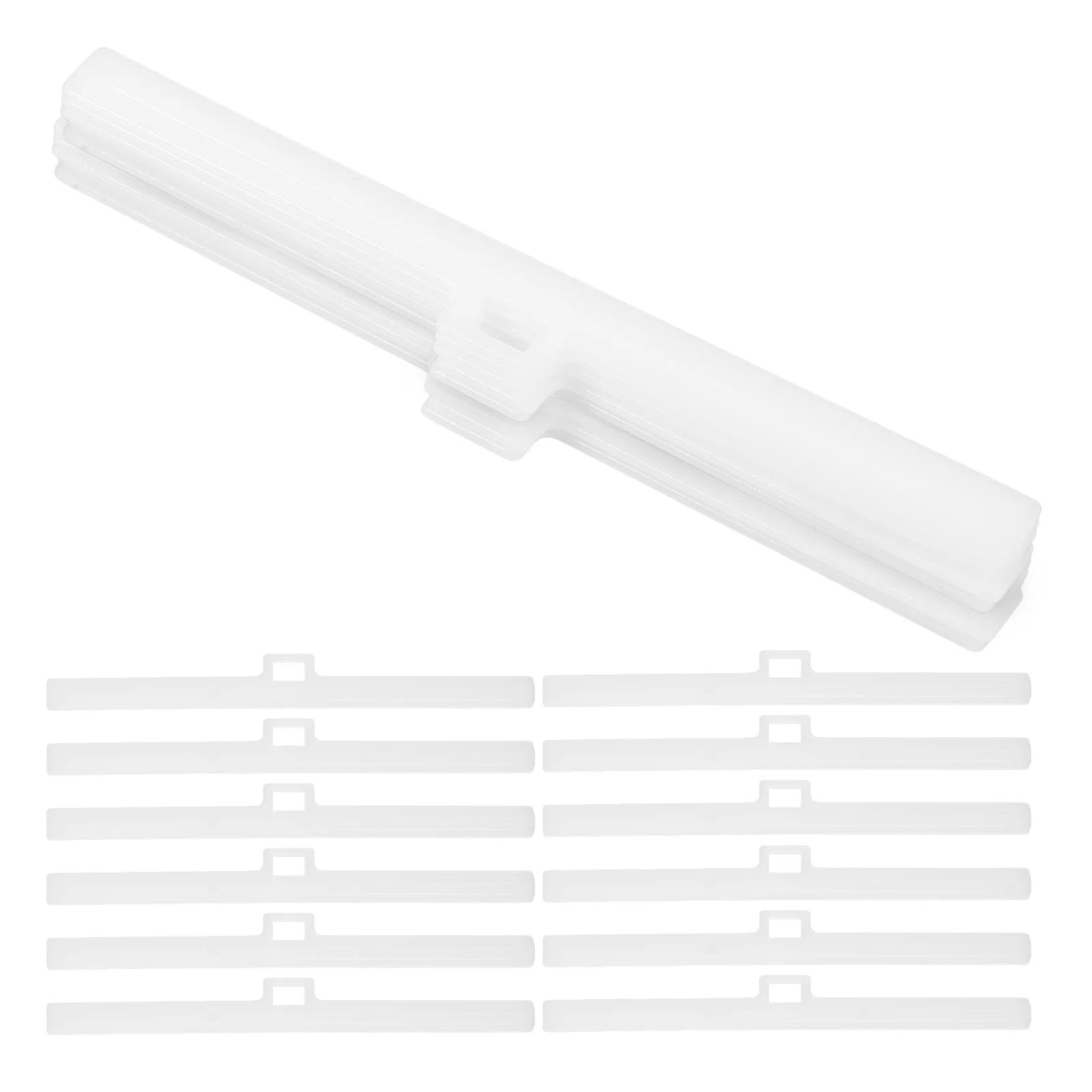 30 Pcs Hanging Curtain Piece Vertical Blind Slat Repair Reinforcement Hangers Accessory