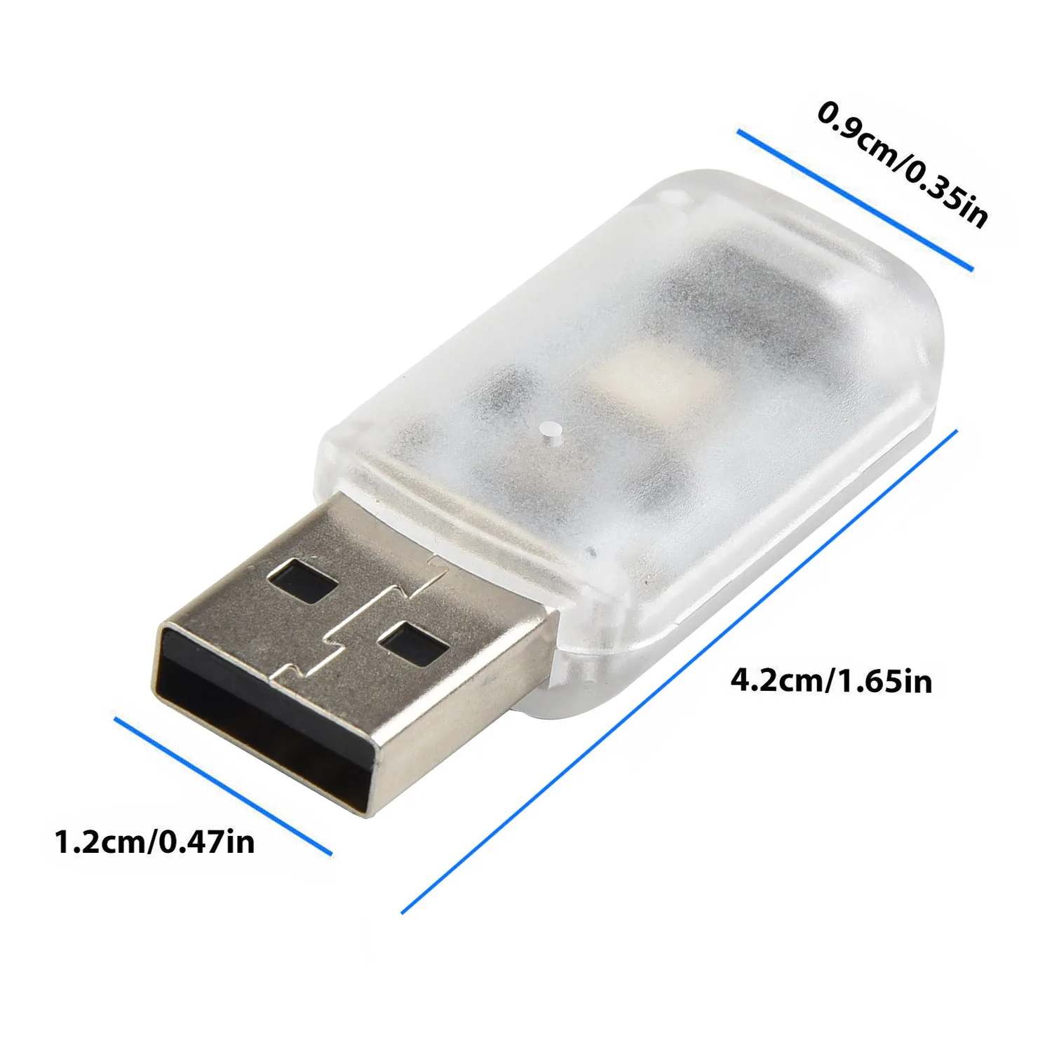 

Энергосберегающий светодиодный внутренний светильник Mini USB с сенсорным управлением, регулируемые цвета и яркость, идеально подходящий для автомобилей и ноутбуков