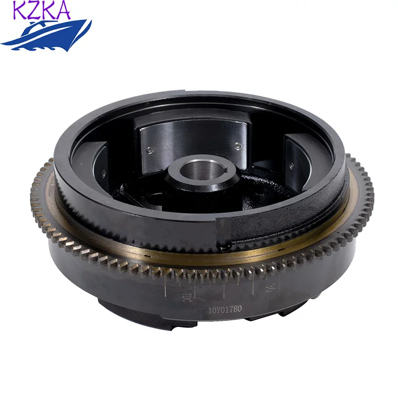 Flywheel 63V-85550-11 Manuel Rotor Assy For Yamaha Parsun 2 Stroke 15HP Boat Engine Spare Parts 63V-85550