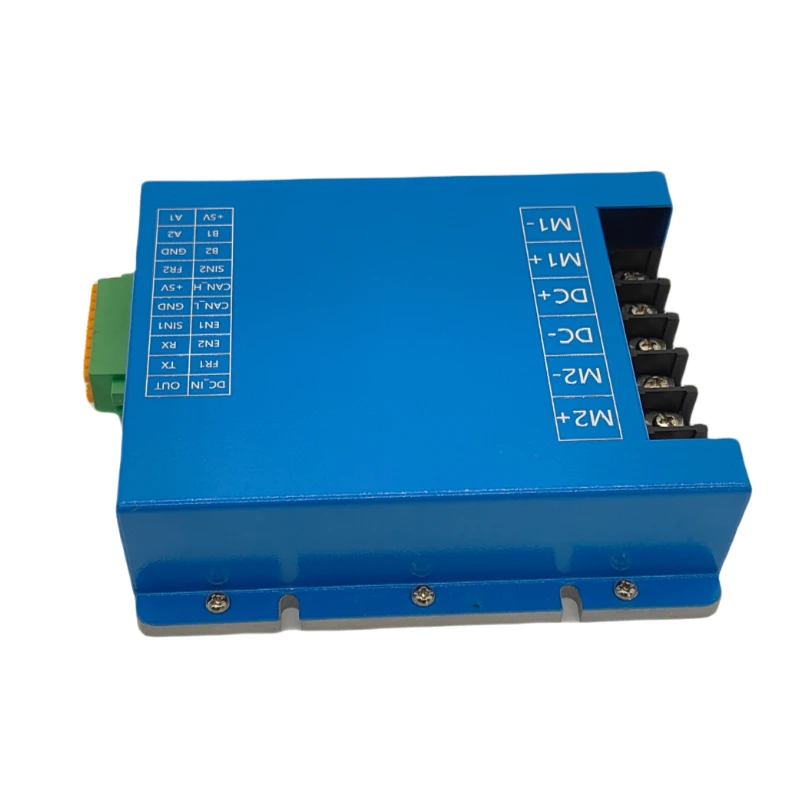 

Промышленный двухканальный драйвер матового двигателя 36 В 50 А 1000 Вт RS232/CAN Связь