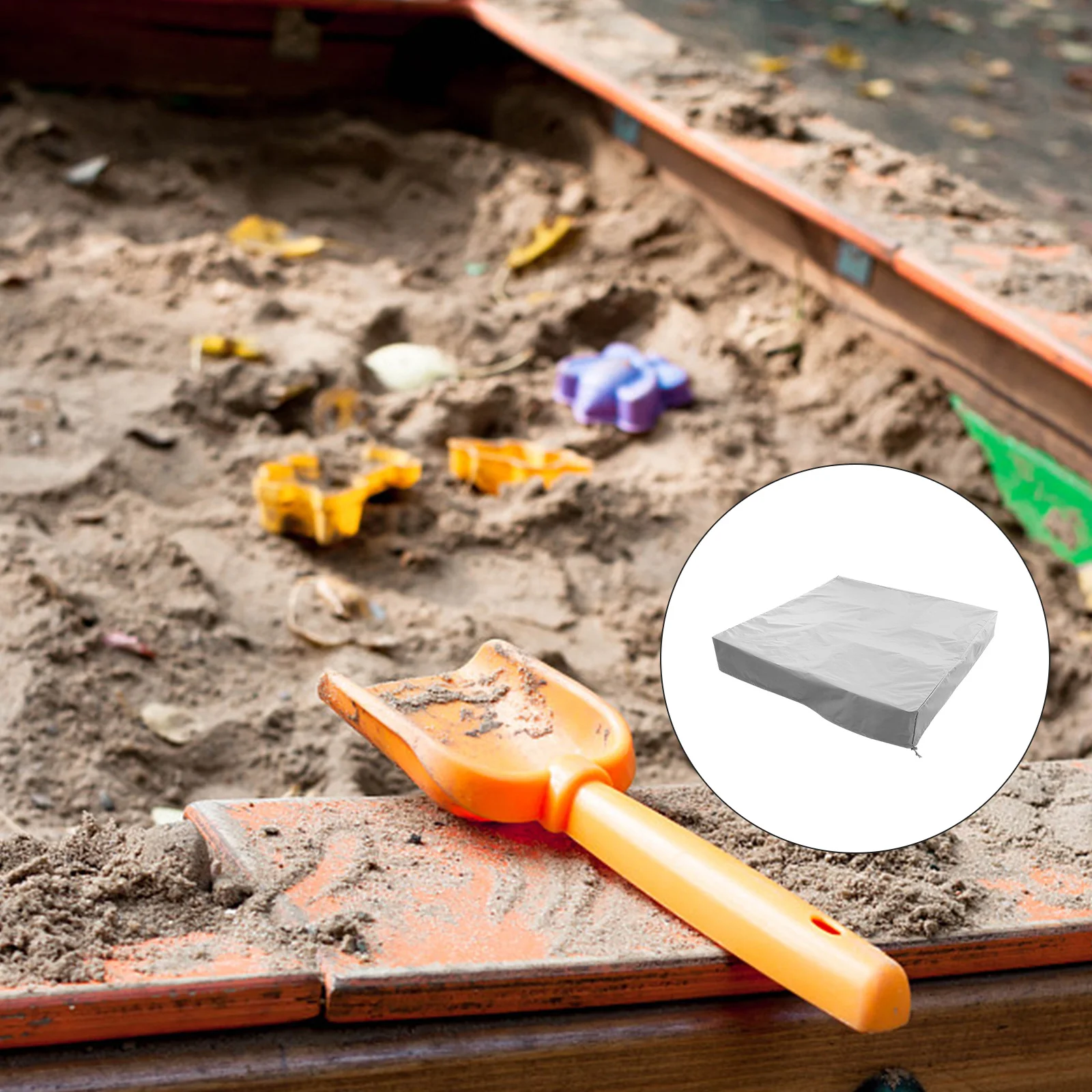 

Waterproof Sandbox Cover Premium Material Protector Drawstring Outdoor Garden Pool Protective Cover Sun