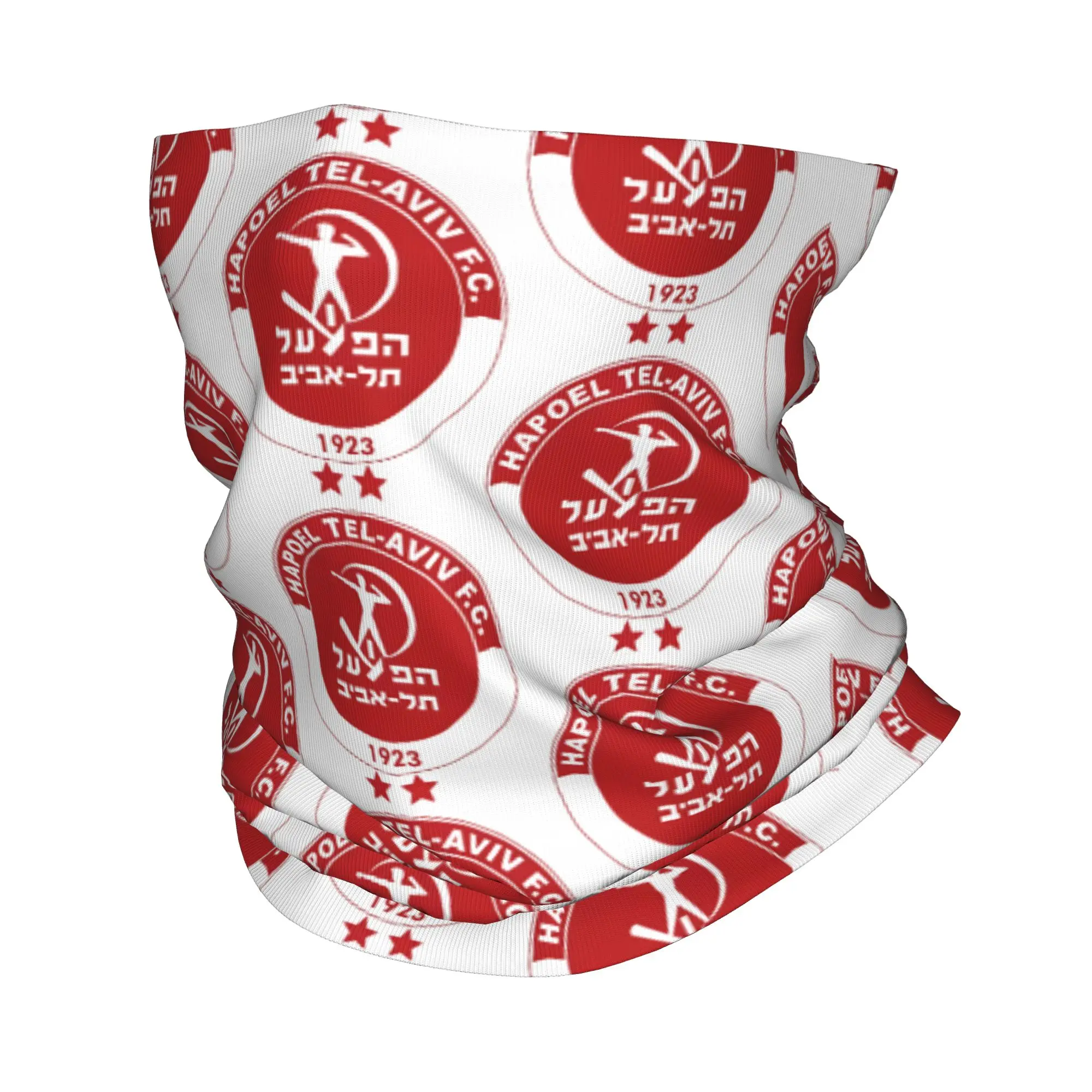 Hapoel Tel Aviv Bandana Neck Gaiter Printed  Wrap Scarf Multifunctional Headwear Outdoor Sports Unisex Adult Washable
