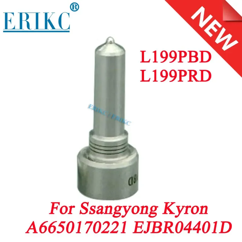 L199PBD L199PRD Nozzle for Ssangyong Kyron Rexton Rodius Stavic D27DT Euro 4 Injector A6650170221 EJBR04401D