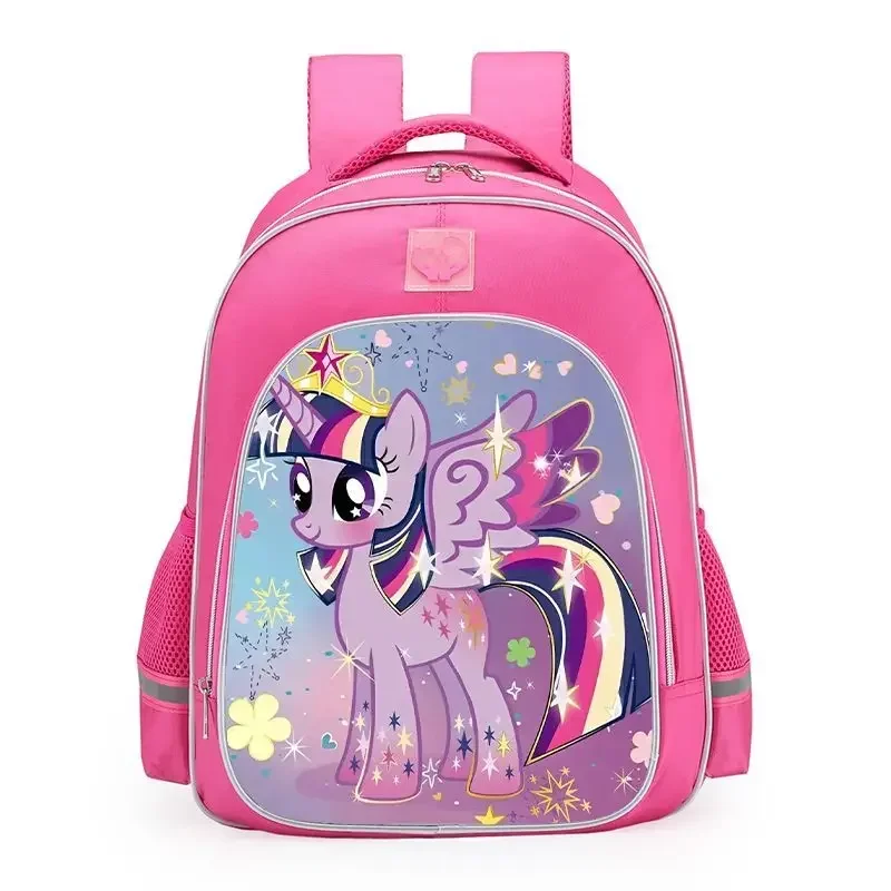 My Little Pony schoolbag primary school students 1-6th grade kindergarten cute unicorn Twilight girl burden reduction backpack