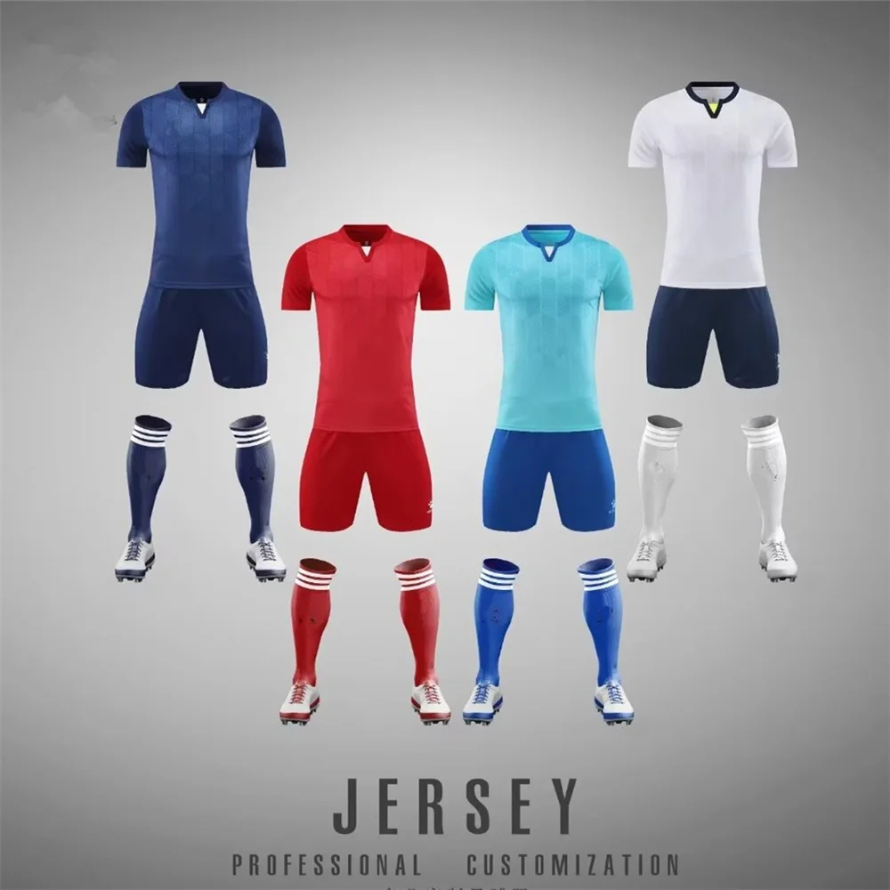 new 2024 Kelme Children\'s sports suit American soccer shirt Training wear games rugby Football Men Kids Sets Kit uniform d1081