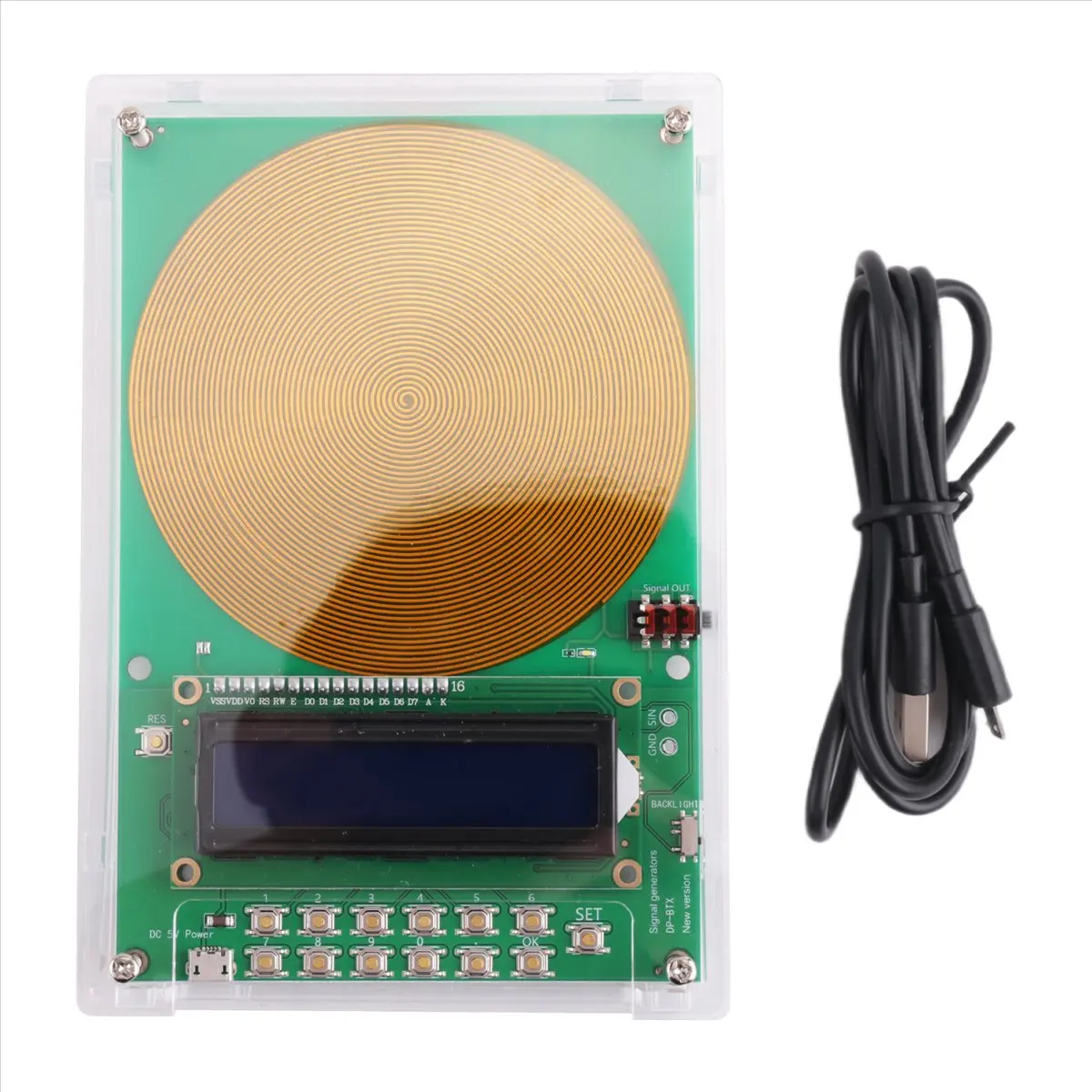 2026 + 0.1 هرتز-30000 هرتز مولد موجة جيبية نبض الرنين توفير تردد الصوت عند إيقاف التشغيل