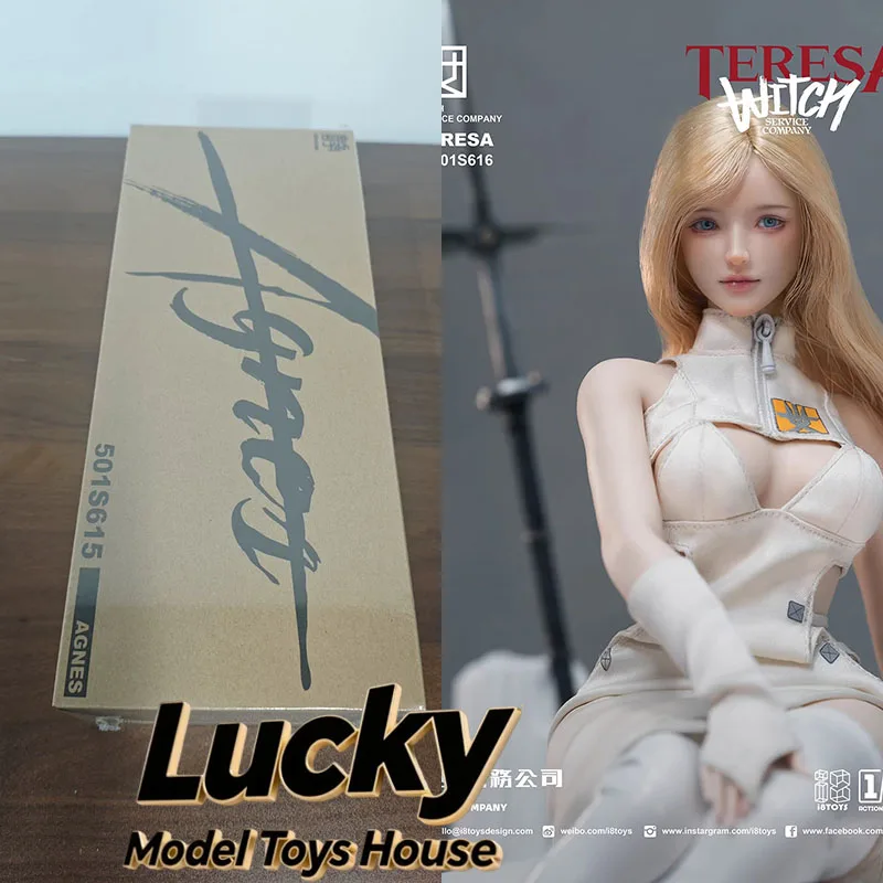 I8TOYS Original 1/6 I8-501S615 Agens I8-501S616 Tersa Witch Girl Seamless Body Female Action Figure Serene Hound Series 12