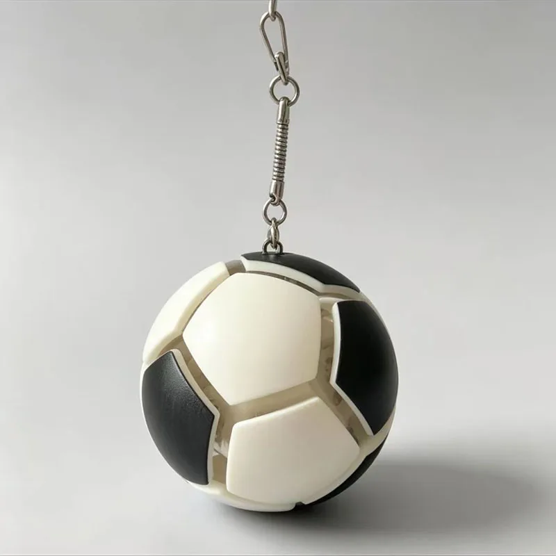2026 New football Pressable keychain bag pendant toy for relieving stress and anxiety