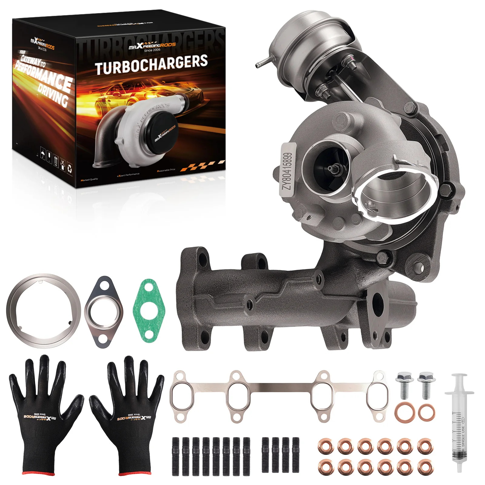 

Турбокомпрессор MaXpeedingrods GT1646V GTB1646MV для Audi A3, Skoda Superb, Seat Leon, VW Golf, Passat, Touran 2.0TDI 140 л.с. (тюнинг)