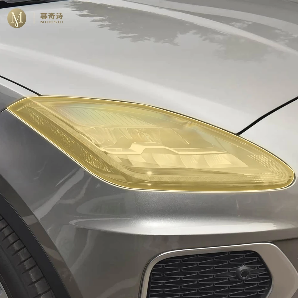 

For Jaguar E-PACE 2025-2026 Pre cutting Exterior Headlights transparent protective film TPU scratch resistant film PPF refit