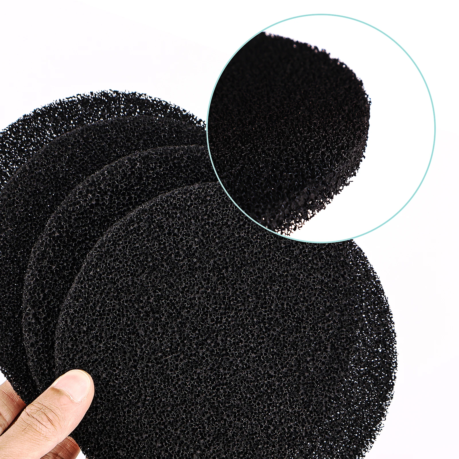 12Pcs Charcoal Filters for Kitchen Compost Bin Activated Charcoal Compost Bin Filters Round Reusable Replacement Compost Filters