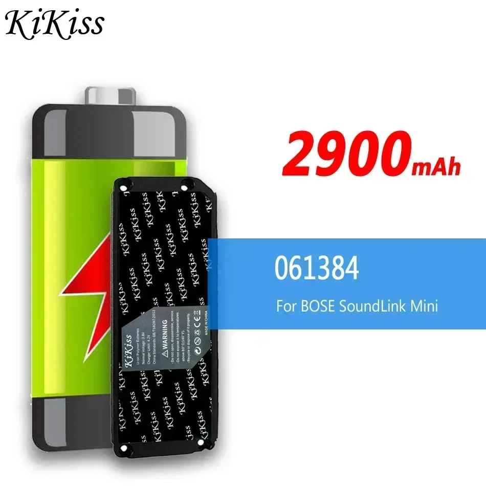 2900mAh KiKiss Battery 061384 for BOSE SoundLink Mini I Bluetooth Speaker High Capacity Batteries