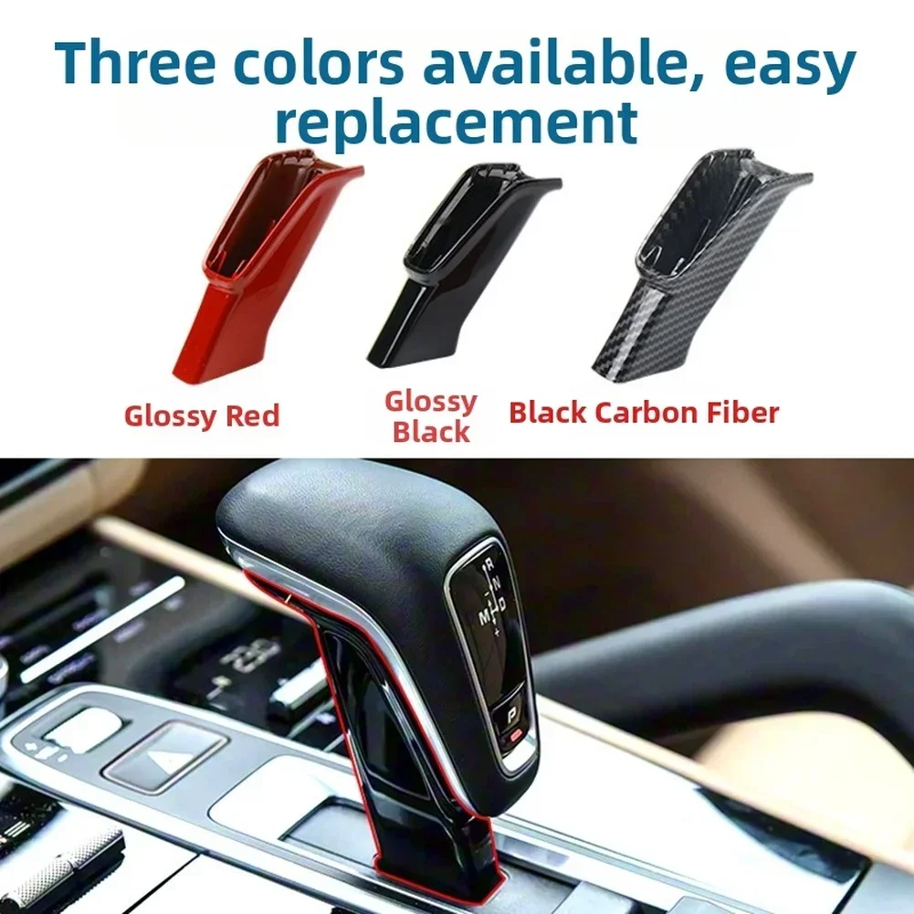 

Крышка рычага переключения передач для Cayenne 2018-2024, салон автомобиля, центральная консоль, база рычага переключения передач, ремонт, аксессуары для интерьера из АБС-пластика