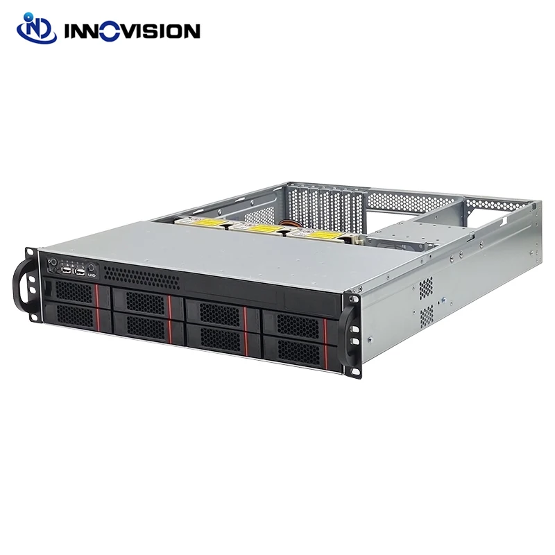 Imagem -03 - Baías Hotswap Rack Server Chassis com 4x Nvme Sff8611 e 2x Sff8643 Interface 12gbp s Backplane Opção Usb2.0 ou Usb3.0 Novo