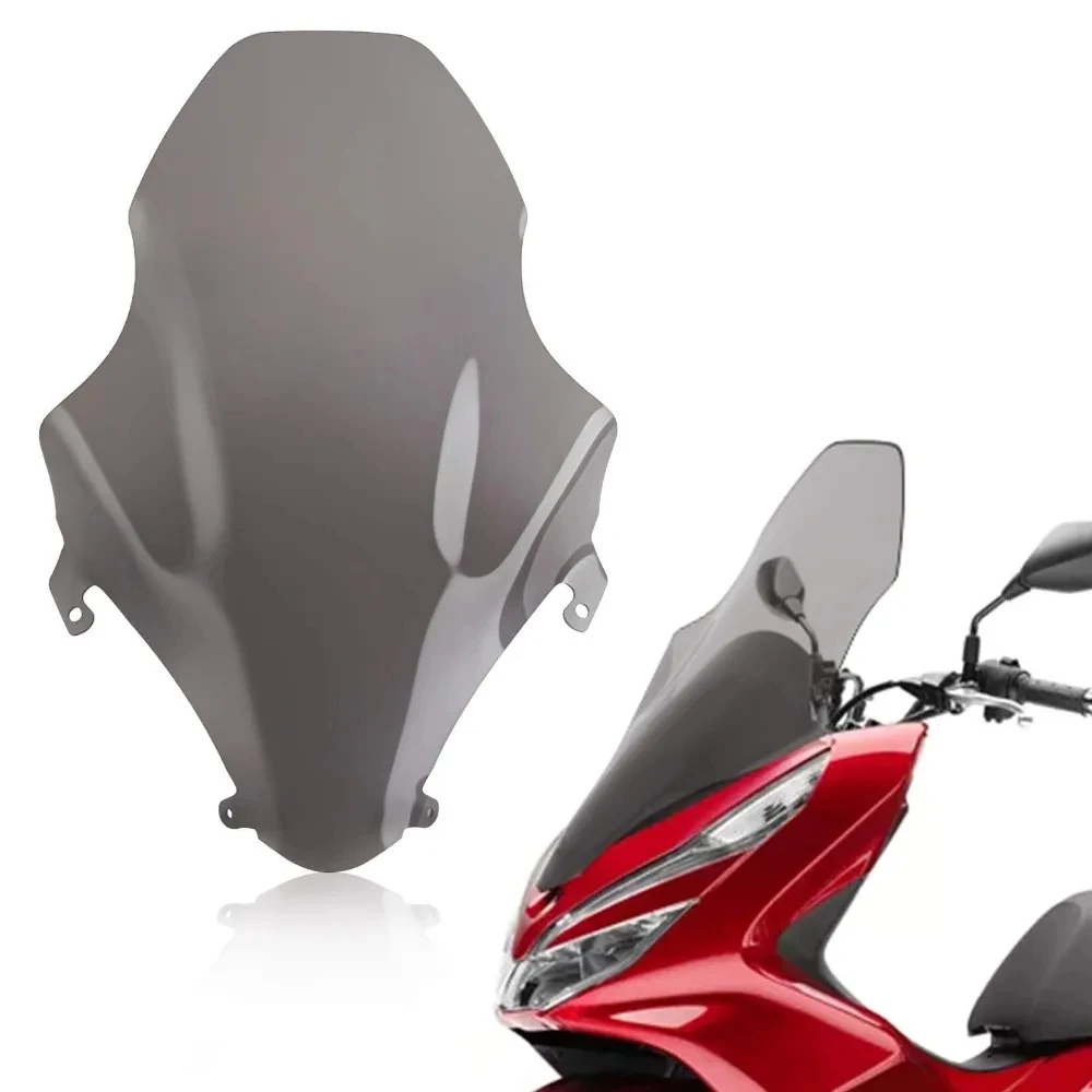 

Motorcycle Front Screen Windshield Windscreen Wind Deflectors Board for Honda PCX 125 150 2018-2019
