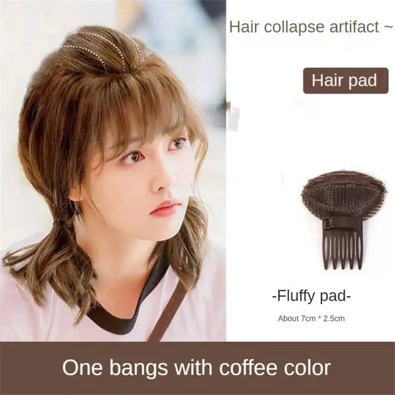 Invisible Fluffy Sponge Hair Clip Front Hair Line Volume Base Puff Cushion Hair Clips Bun Hair Styling Tool Women Hair Accessory