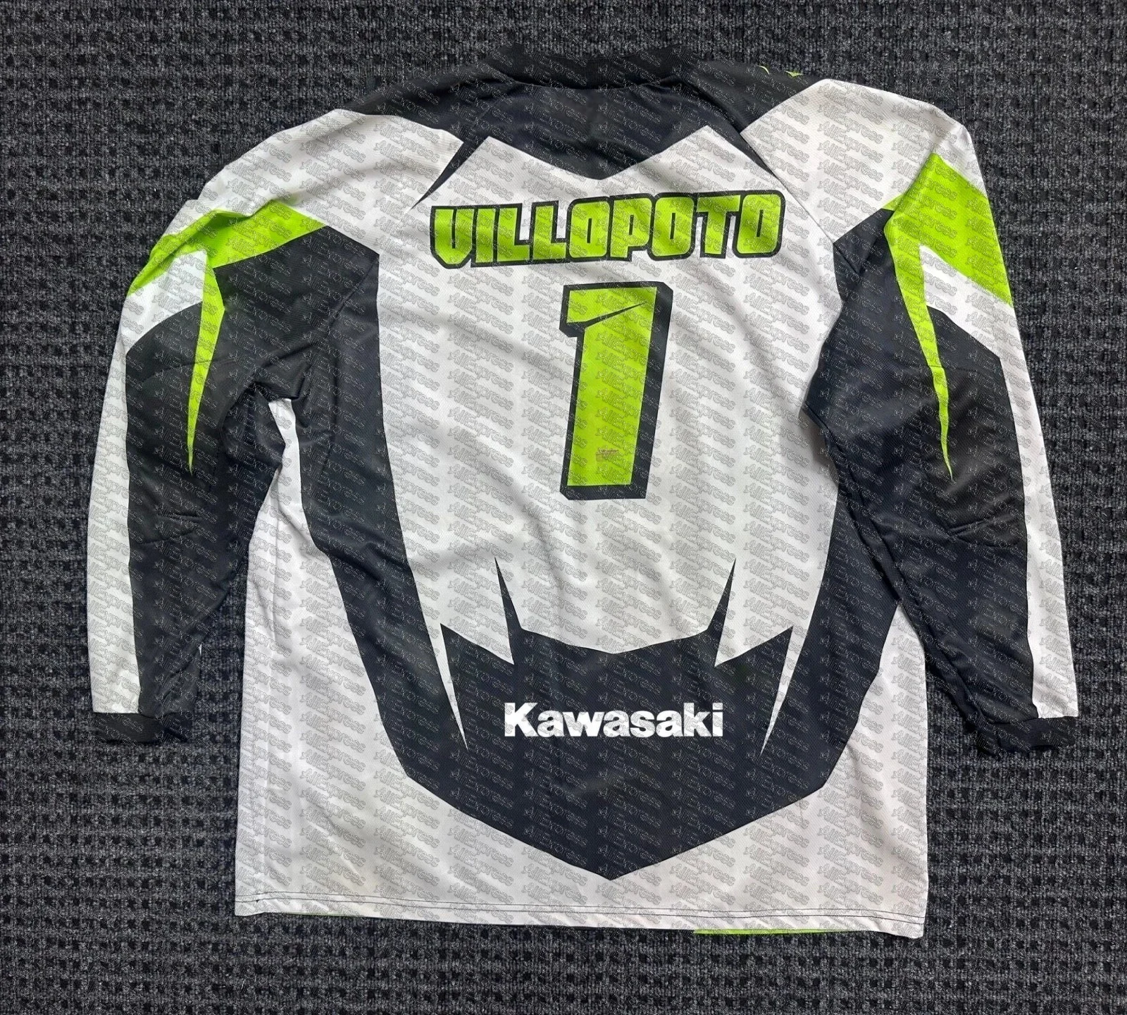 

Гоночный костюм Kawasaki 2025 года # 1, мужская и женская негабаритная дышащая быстросохнущая мотоциклетная экипировка, модная повседневная гоночная футболка
