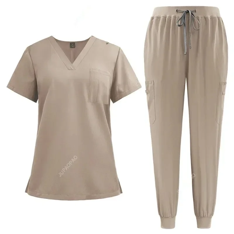 Multilcolors Hospital Medical Scrub Suits Uniform Women Men Scrubs Set Beauty Work Clothes Nurse Accessories Dental Surgery Suit