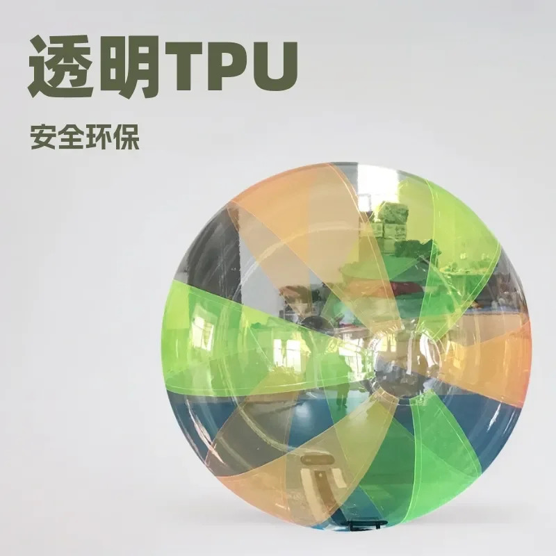 Giant Transparent Inflatable Water Walking Ball for Pool Outdoor Fun Human Sized Rolling Sphere Summer Amusement Park Game