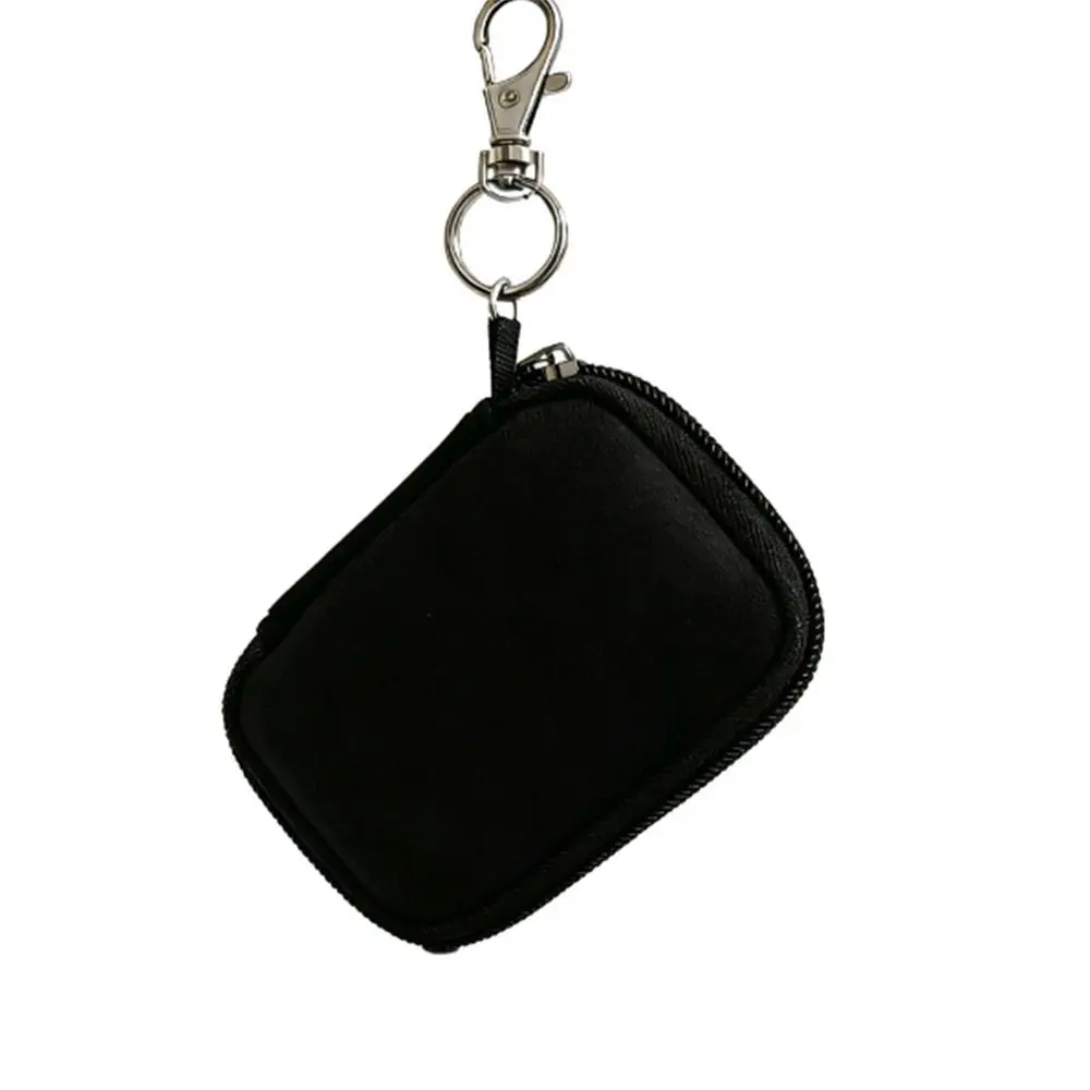 

‌10 Elastic Slots‌ Flash Drives Organizer Waterproof Dustproof USB Flash Drives Case Black Space-Saving Flash Drives Protective