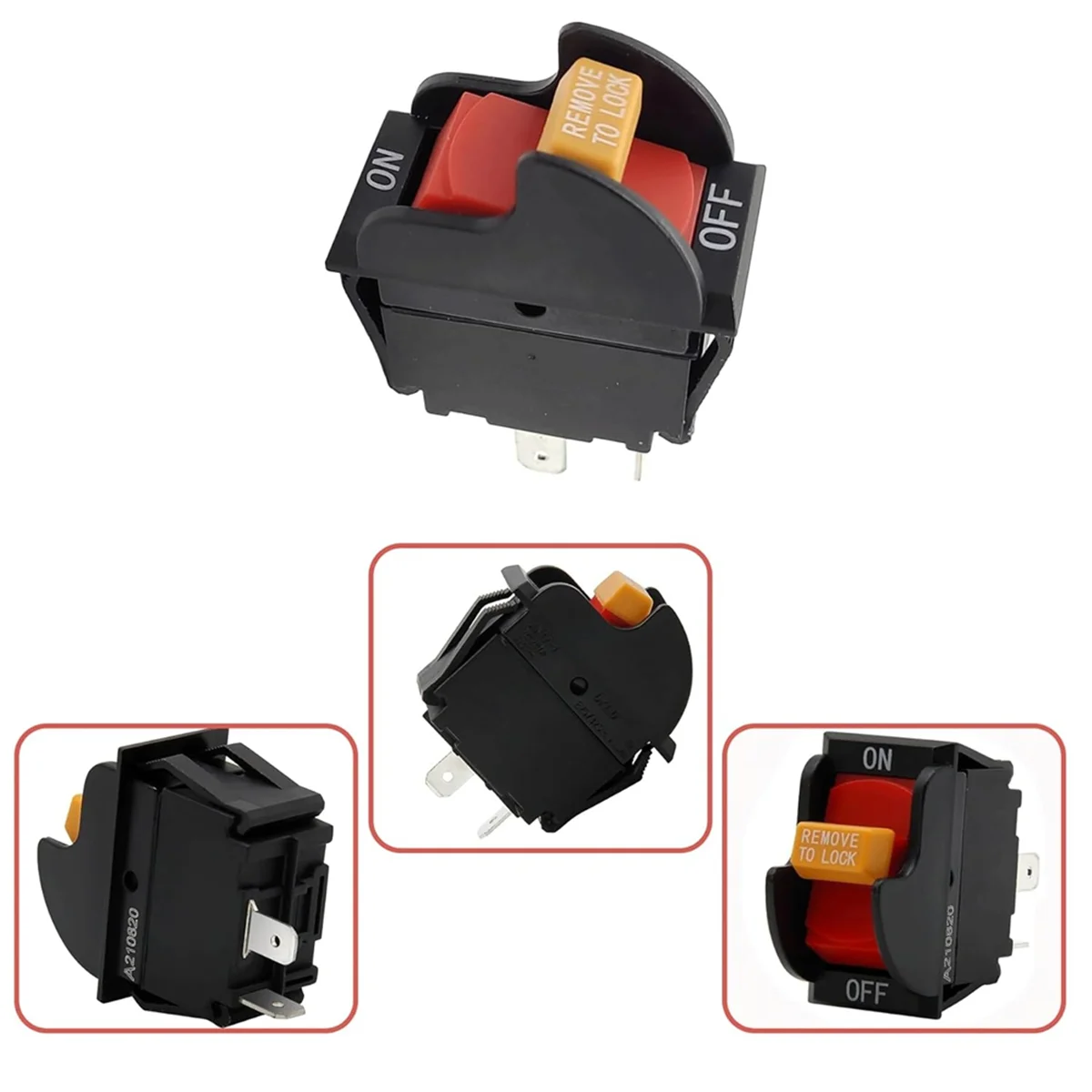 SW7B On-Off Toggle Switch 2 Prong for Delta/Ryobi Table Saws Drill Press for Delta 489105-00 46023 Switch