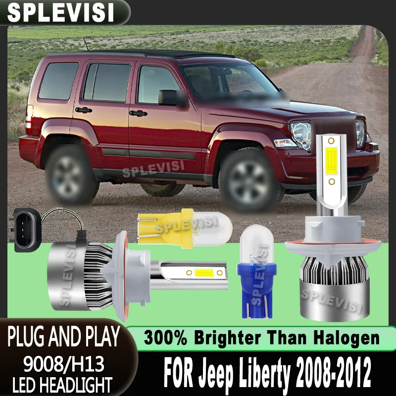 

Stable performance Efficient heat dissipation and extended service life LED HEADLIGHT For Jeep Liberty 2008 2009 2010 2011 2012