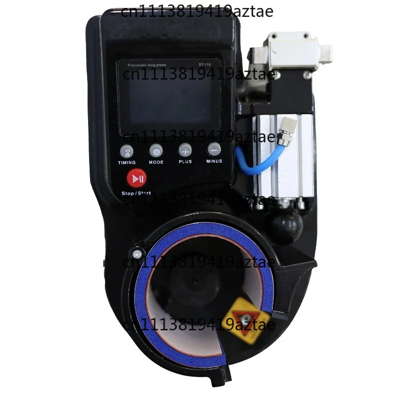 ST110 Pneumatic Mug Heat Transfer Equipment Digital Sublimation Cup Press Tool