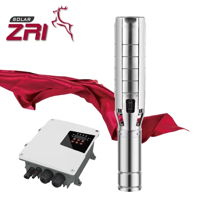 

ZRI S6SC Stainless Submersible High-Pressure 2HP Water Pump Irrigation Systems Borehole Well Other Voltage 3 Months-1 Year