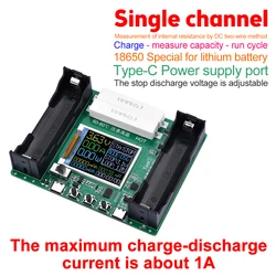 LCD/LED Display Battery Capacity Tester MAh MWh 18650 Lithium Battery Digital Measurement Lithium Battery Power Detector Module