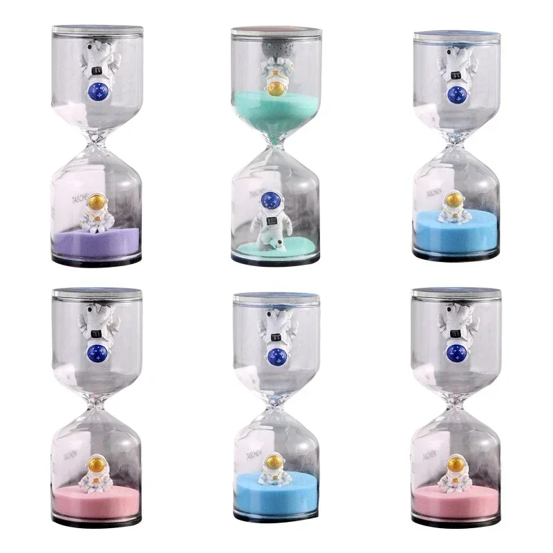 

Новинка 2023, песочные часы-космонавт, украшение для рабочего стола, таймер астронавта, часы-песочные часы, время декомпрессии, детский подарок, украшение для дома