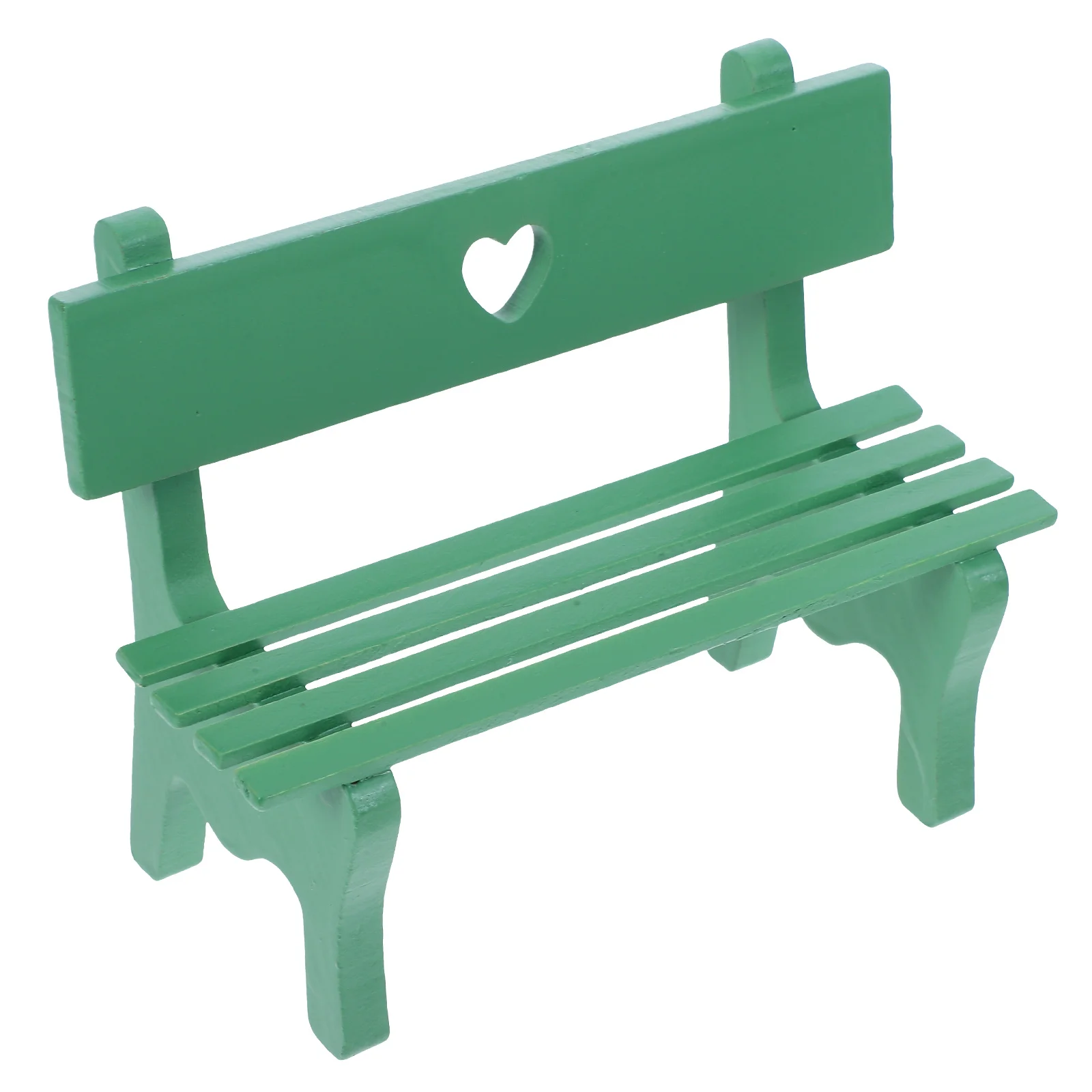

Wooden Chair Ornaments Miniature Garden Bench Home Decor Accessories Porch Figurine Craft Elegant Design Use Life