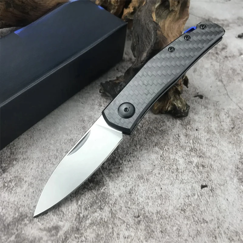 

0235 Jens Anso Design Pocketclip 2.6 Inch Blade Outdoor EDC folding knife Outdoor Tactical Hunting Survival EDC Folding Knife