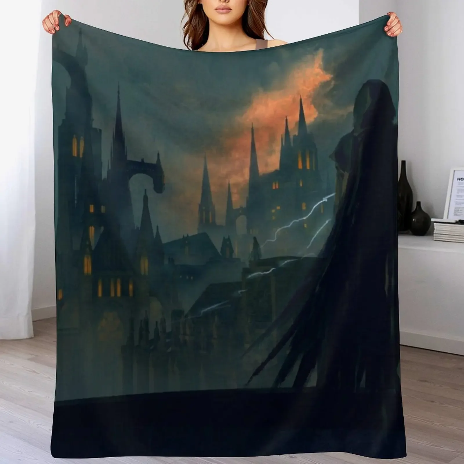 

Mistborn - The Final Empire Throw Blanket Shaggy Hair Furry Blankets