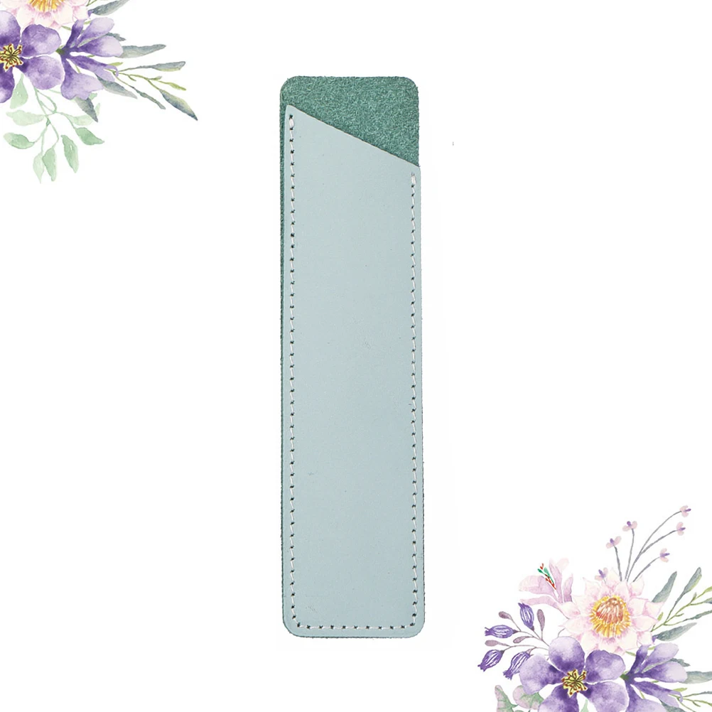 

Pen Bag Vintage Blue Pen Holder Pouch For School Office Stationery Gift Storage Organizer Desk