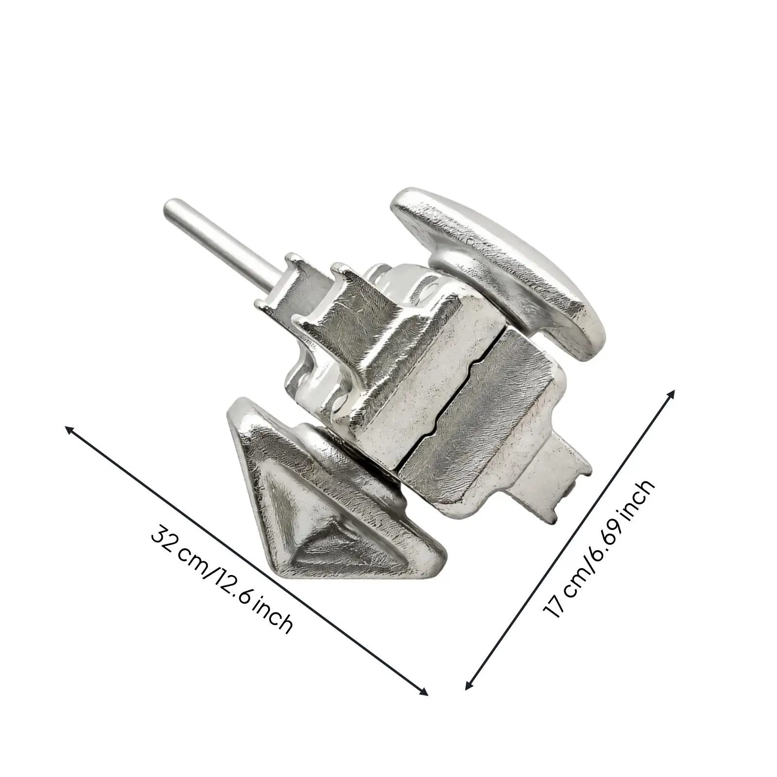 Galvanized Container Twist Lock with Manual Lever 250KN Working Load for Freight Transport and Marine Use