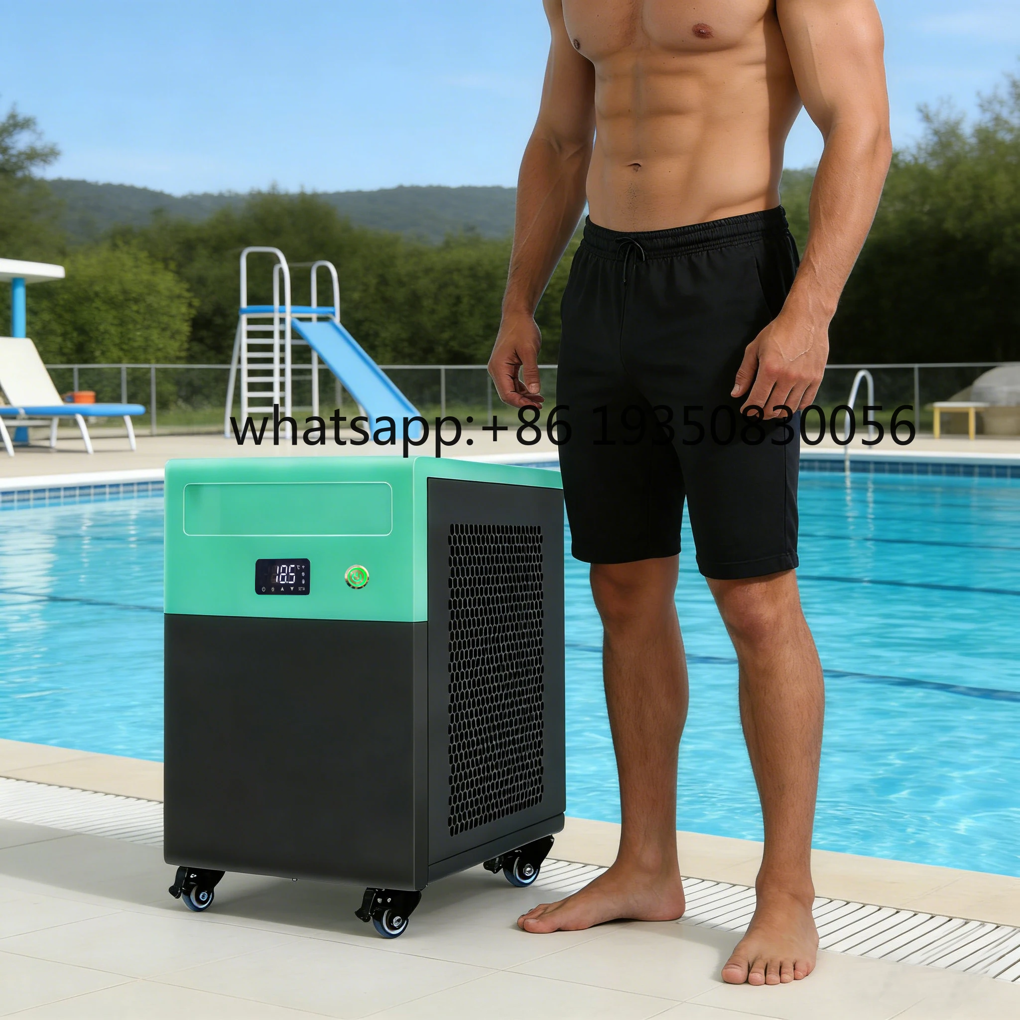 2026-Lab Recirculating Water Bath Chiller 220V Digital Display Industrial Low-Temp Cooling Equipment Compressor Adjustable 3-42