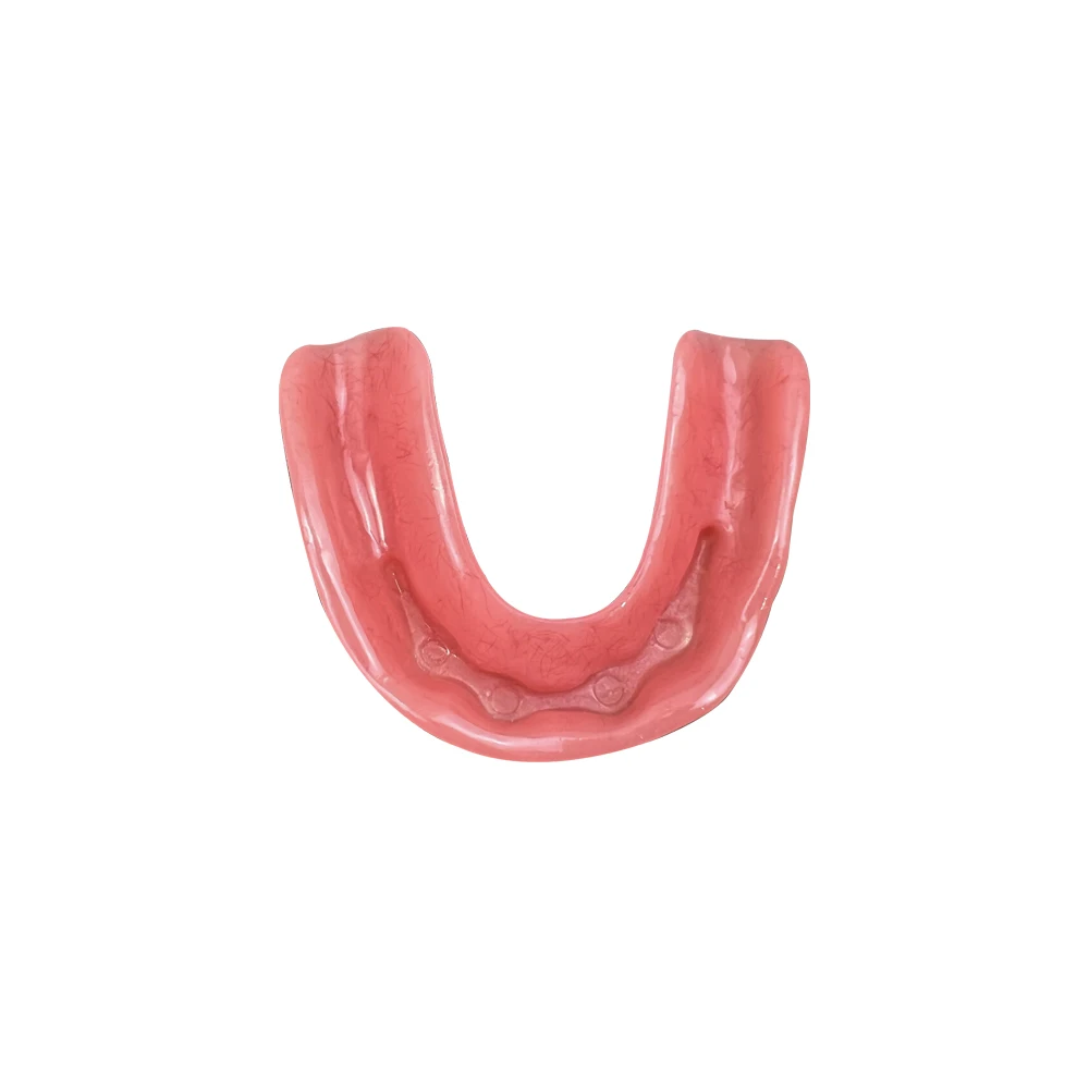 Lower Dental Teeth Model Implant Restoration Bridge Removable Transparent Overdenture Model For Education Teaching Studying Demo